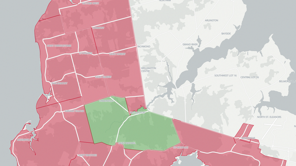 2019 Evangeline - Miscouche poll map