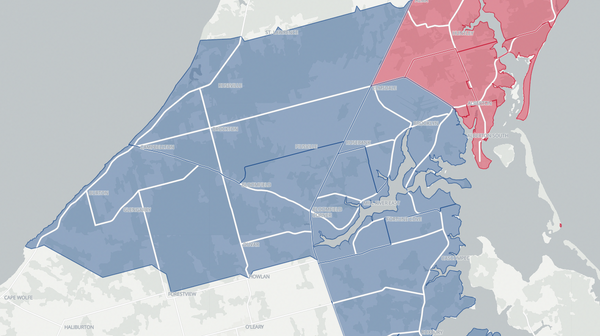 2019 Alberton - Bloomfield poll map