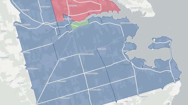 2019 Montague - Kilmuir poll map