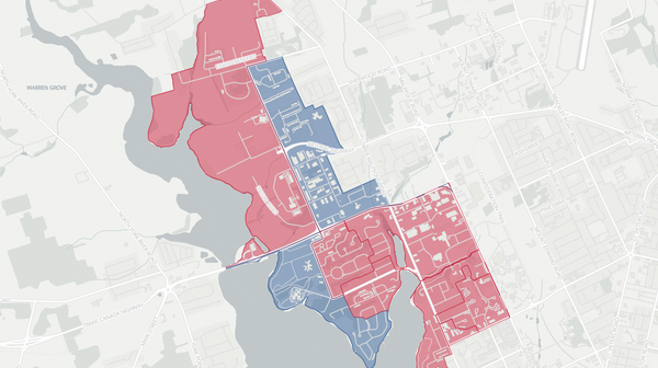 2023 Charlottetown - West Royalty poll map