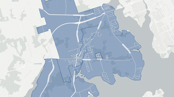 2023 Cornwall - Meadowbank poll map