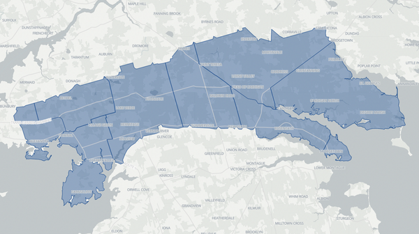 2023 Georgetown - Pownal poll map