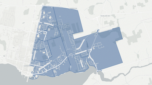 2023 Summerside - Wilmot poll map