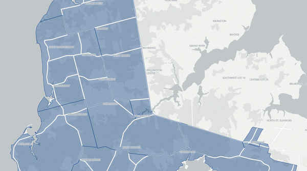2023 Evangeline - Miscouche poll map