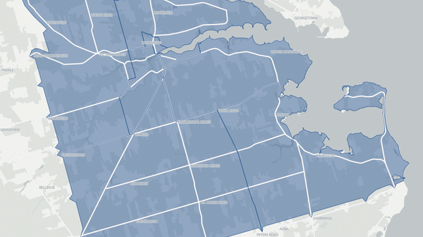 2023 Montague - Kilmuir poll map