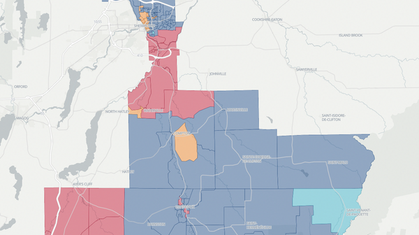 2018 Saint-François poll map