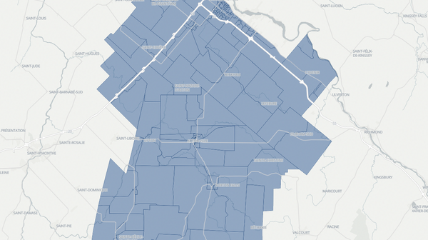 2018 Johnson poll map