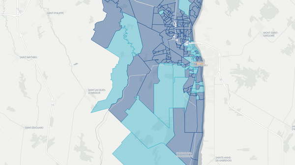 2018 Saint-Jean poll map