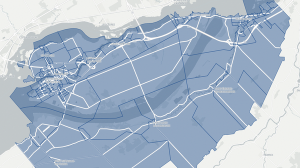 2018 Beauharnois poll map