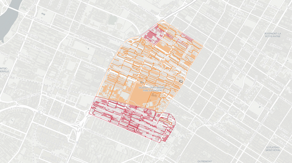 2018 Laurier-Dorion poll map