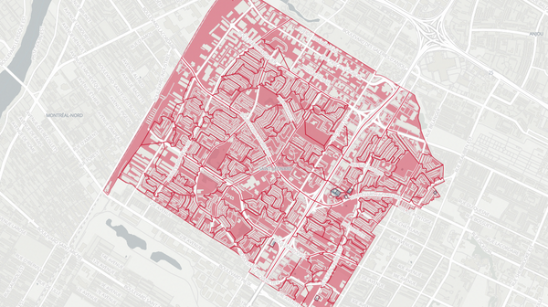 2018 Jeanne-Mance-Viger poll map
