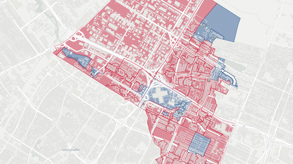 2018 Anjou-Louis-Riel poll map