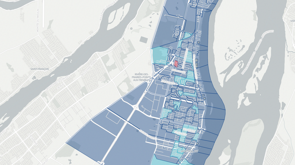 2018 Pointe-aux-Trembles poll map