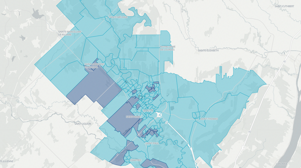 2018 Joliette poll map
