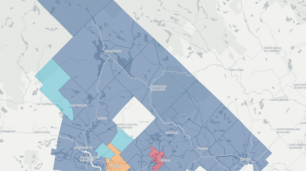 2018 Bertrand poll map