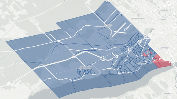 2018 Louis-Hébert poll map