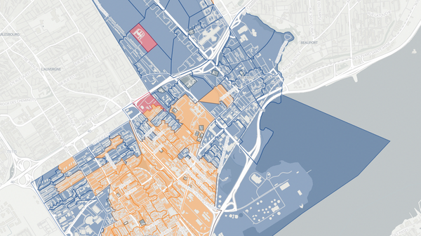 2018 Jean-Lesage poll map
