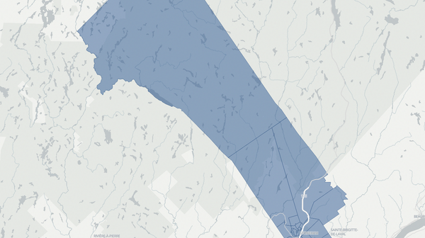 2018 Chauveau poll map