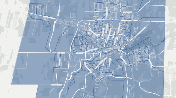 2022 Granby poll map