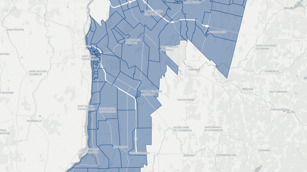 2022 Iberville poll map