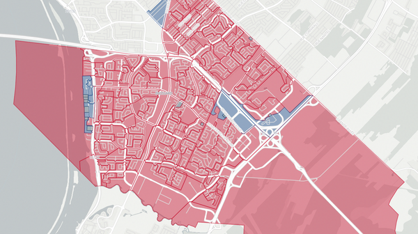 2022 La Pinière poll map