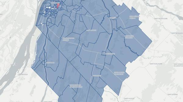2022 Richelieu poll map