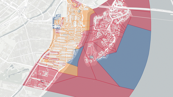 2022 Verdun poll map