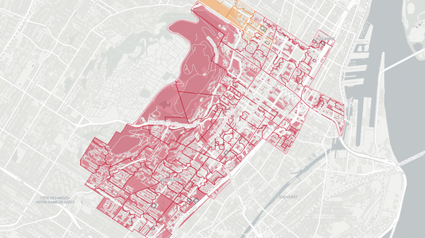 2022 Westmount-Saint-Louis poll map