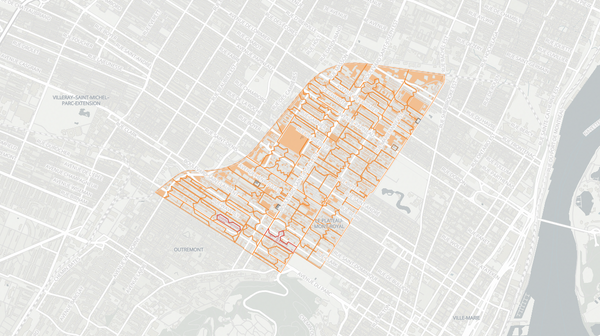 2022 Mercier poll map