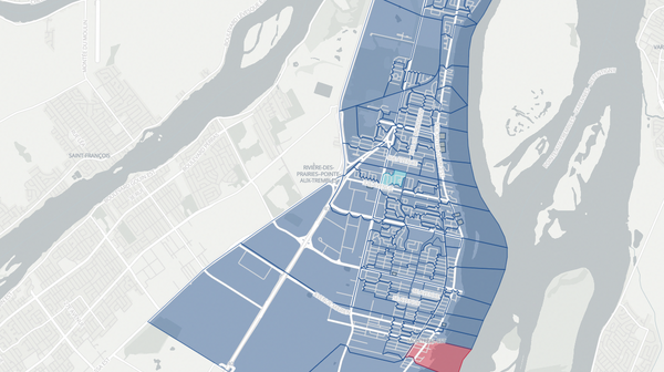 2022 Pointe-aux-Trembles poll map