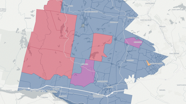 2022 Argenteuil poll map