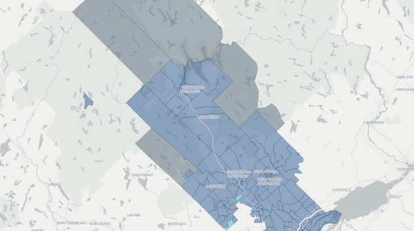 2022 Berthier poll map