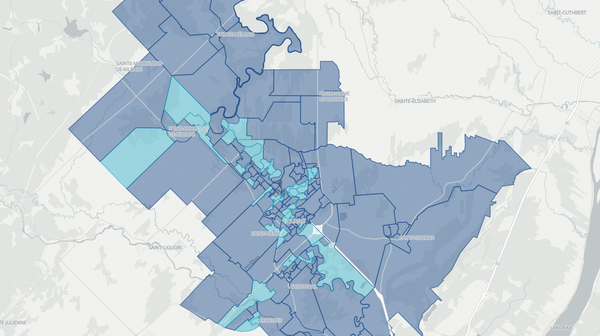 2022 Joliette poll map