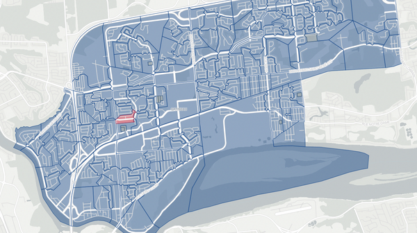 2022 Chapleau poll map