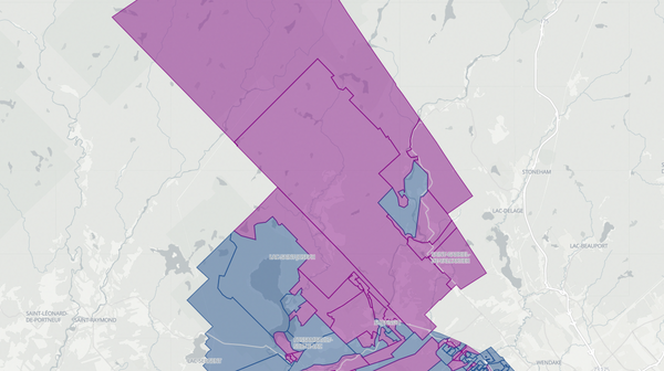 2022 La Peltrie poll map