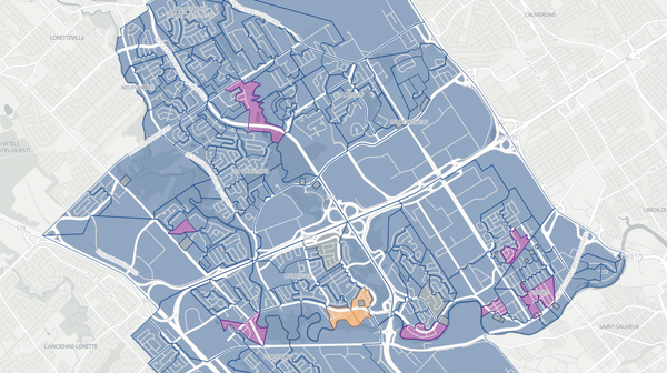 2022 Vanier-Les Rivières poll map
