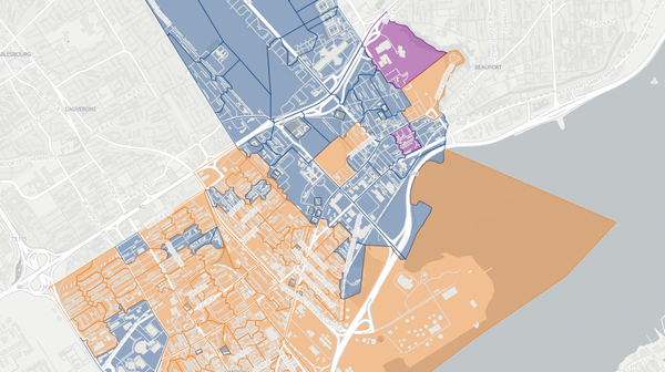2022 Jean-Lesage poll map