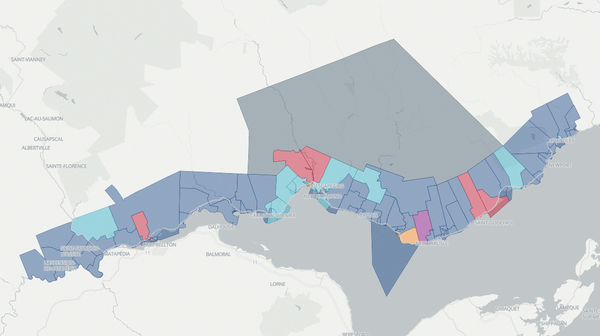 2022 Bonaventure poll map