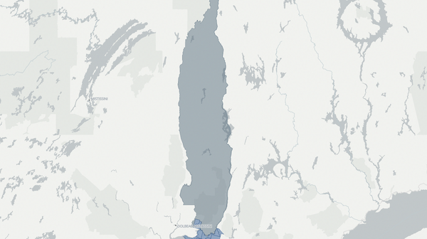 2022 Lac-Saint-Jean poll map