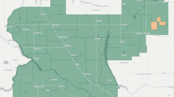 2020 Arm River poll map