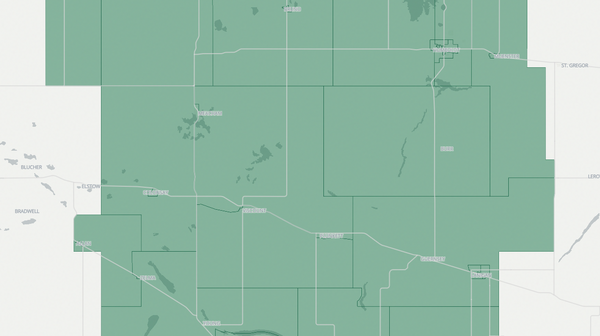 2020 Humboldt-Watrous poll map