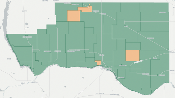 2020 Last Mountain-Touchwood poll map