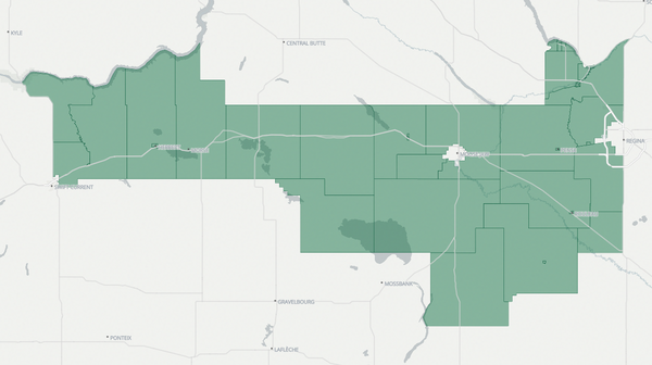 2020 Lumsden-Morse poll map