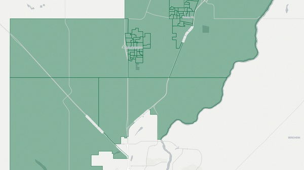 2020 Martensville-Warman poll map