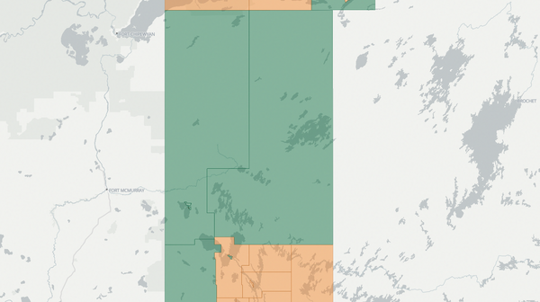 2020 Athabasca poll map