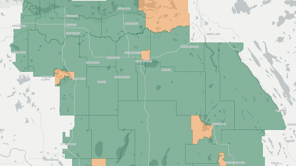 2020 Meadow Lake poll map