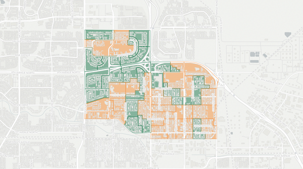 2020 Regina Coronation Park poll map