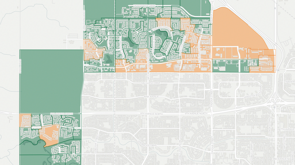 2020 Regina Rochdale poll map