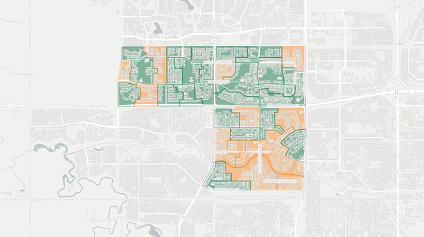 2020 Regina Walsh Acres poll map