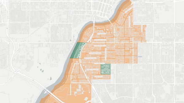 2020 Saskatoon Nutana poll map